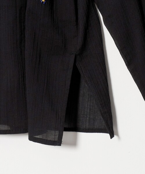 BEAUTY&YOUTH UNITED ARROWS（ビューティーアンドユースユナイテッドアローズ）の「コットンクレープ ビーズ エンブロイダリー シャツ（シャツ/ブラウス・レディース・ブラック/オフホワイト・FREE）」の16枚目の写真