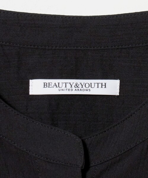 BEAUTY&YOUTH UNITED ARROWS（ビューティーアンドユースユナイテッドアローズ）の「コットンクレープ ビーズ エンブロイダリー シャツ（シャツ/ブラウス・レディース・ブラック/オフホワイト・FREE）」の22枚目の写真