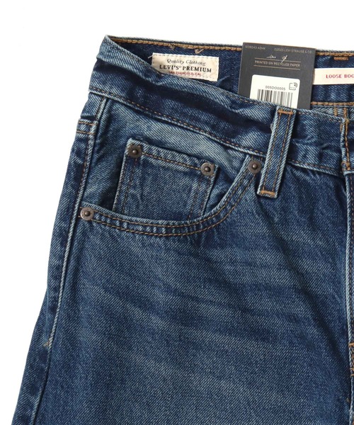 Levi's(リーバイス)の「Levi's(リーバイス)LOOSE BOOT/ルーズシルエット ブーツカットデニム/ジーンズ(デニムパンツ・レディース・ブラック系1/ブルー系1/ブルー系2・24inch/26inch/25inch/27inch)」の17枚目の写真