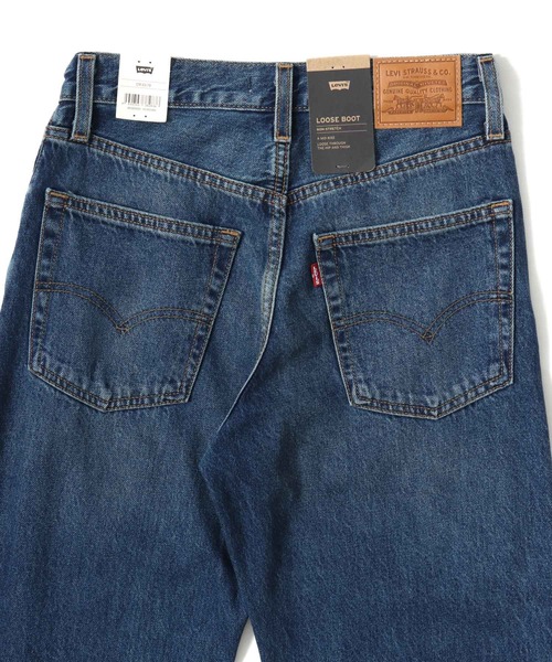 Levi's(リーバイス)の「Levi's(リーバイス)LOOSE BOOT/ルーズシルエット ブーツカットデニム/ジーンズ(デニムパンツ・レディース・ブラック系1/ブルー系1/ブルー系2・24inch/26inch/25inch/27inch)」の13枚目の写真