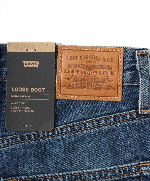 Levi's(リーバイス)の「Levi's(リーバイス)LOOSE BOOT/ルーズシルエット ブーツカットデニム/ジーンズ(デニムパンツ・レディース・ブラック系1/ブルー系1/ブルー系2・24inch/26inch/25inch/27inch)」の16枚目の写真