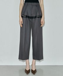 LAYERED SLACKS/レイヤードスラックス