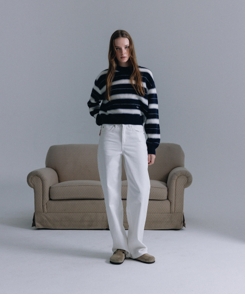 haag(ヘイグ)の「a fuzzy sweater (midnight blue)(ニット/セーター・レディース・その他・FREE)」の8枚目の写真