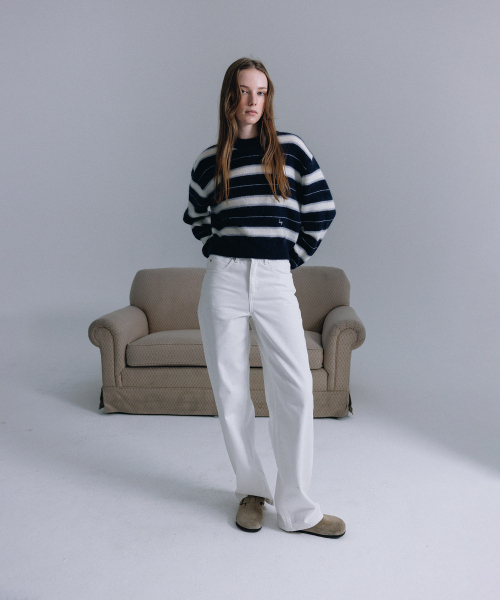 haag(ヘイグ)の「a fuzzy sweater (midnight blue)(ニット/セーター・レディース・その他・FREE)」の11枚目の写真