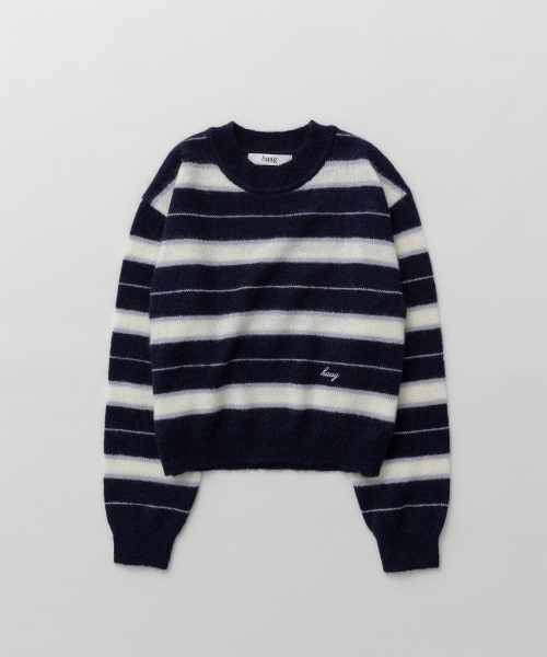 haag(ヘイグ)の「a fuzzy sweater (midnight blue)(ニット/セーター・レディース・その他・FREE)」の12枚目の写真