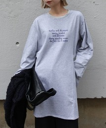Ameri（アメリ）の「2WAY WAIST SHAPE TUNIC CUT TOP（Tシャツ/カットソー）」