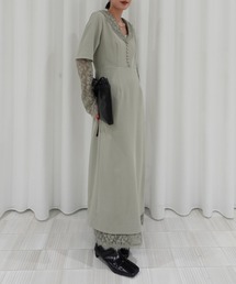 Ameri（アメリ）の「LACE LAYERED LIKE DRESS（ドレス）」