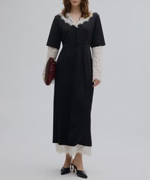Ameri（アメリ）の「LACE LAYERED LIKE DRESS（ドレス）」