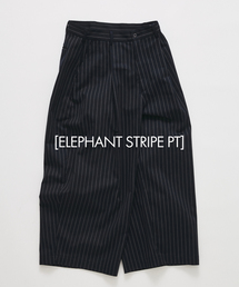 エレファント ストライプ パンツ