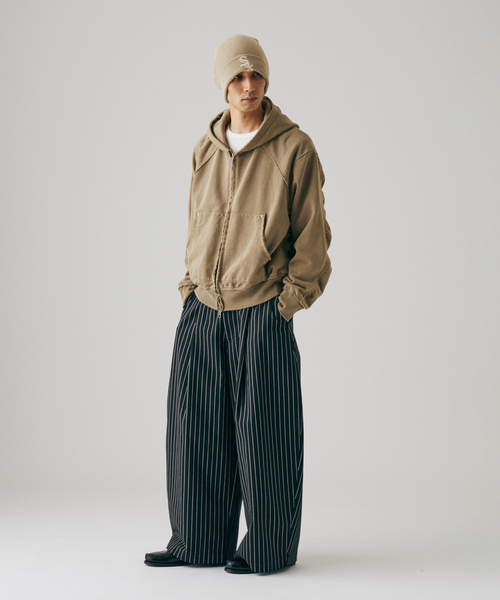 JOURNAL STANDARD（ジャーナルスタンダード）の「エレファント ストライプ パンツ（スラックス・メンズ・ネイビー/ブラック・LARGE/MEDIUM）」の15枚目の写真