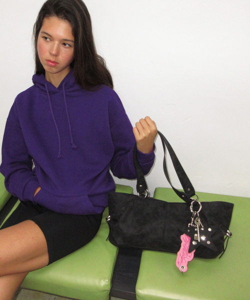 YEOMIMの「ranch bag (grunge black) & keyring set（ショルダーバッグ・レディース・その他・FREE）」の5枚目の写真