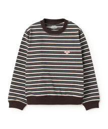 DANTON（ダントン）の「Kids' Long Sleeve Sweat T-Shirt Stripe（Tシャツ/カットソー）」