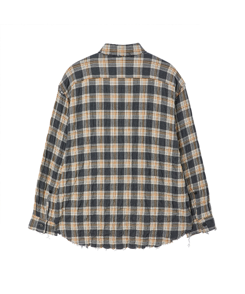 Beyond Closet（-）の「[COLLECTION LINE] カッティングディテール チェックシャツ マルチ（シャツ/ブラウス・メンズ・その他・MEDIUM/LARGE）」の3枚目の写真