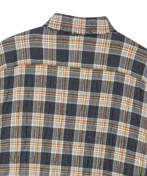 Beyond Closet（-）の「[COLLECTION LINE] カッティングディテール チェックシャツ マルチ（シャツ/ブラウス・メンズ・その他・MEDIUM/LARGE）」の5枚目の写真