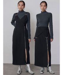 MURUA（ムルーア）の「2WAYナロージャンパースカート　秋服　冬服（ジャンパースカート）」