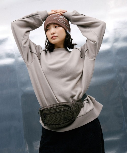 UMBRO（アンブロ）の「【umbro/アンブロ】コラボ/パイピングスウェット（スウェット・メンズ・ベージュ/ブラック・FREE）」の14枚目の写真