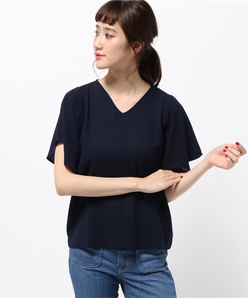 Ann Ashlee アンアシュリー の Ann Ashlee ジャガードフレアスリーブニット ニット セーター Wear