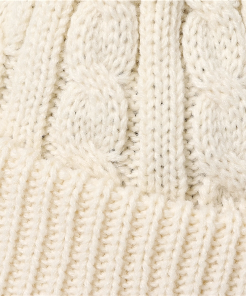 SEVENDAYS=SUNDAY（セブンデイズサンデイ）の「USC アクリルソリッドケーブルワッチ（ニットキャップ/ビーニー・レディース・ネイビー/グレー/ホワイト/ボルドー/ブラウン/ブラック/カーキ・FREE）」の10枚目の写真