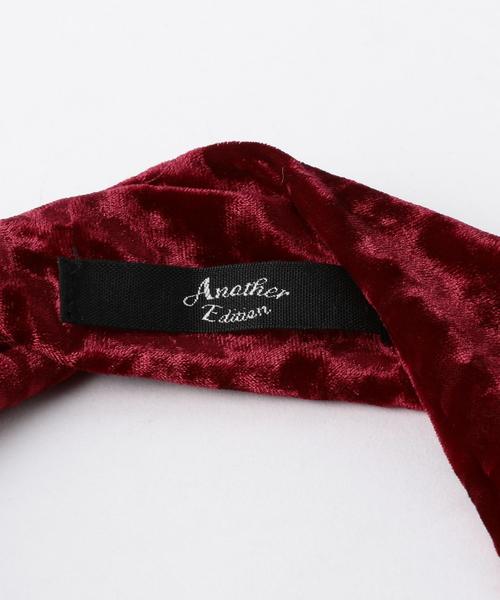 Another Edition（アナザーエディション）の「ベロアヘアバンド/AEBFC ﾍﾞﾛｱ HB◆（ヘアバンド・レディース・ダークブラウン/ワインレッド・FREE）」の6枚目の写真