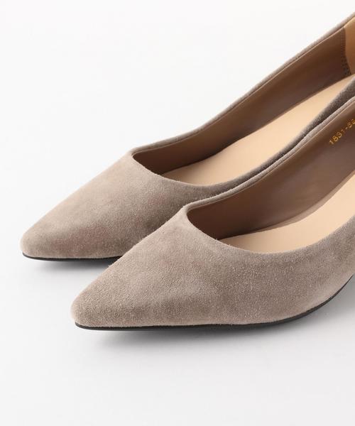 BEAUTY&YOUTH UNITED ARROWS(ビューティーアンドユースユナイテッドアローズ)の「BY スエード ポインテッドトゥパンプス ◆(パンプス・レディース・ブラック/モカ/オレンジ系その他・37/37h/38/36/35h/36h)」の8枚目の写真