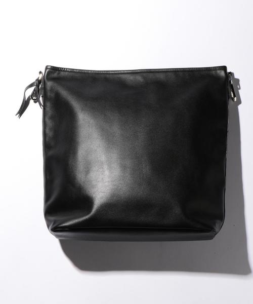 ビューティーアンドユース　ユナイテッドアローズ　2wayショルダーバッグ　レザー レザー ジップ ショルダーバッグ -2WAY- （ショルダーバッグ