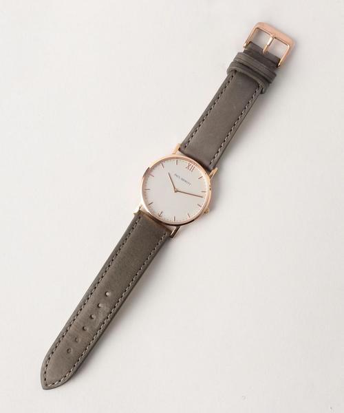 Paul Hewitt(ポールヒューイット)の「△<PAULHEWITT(ポールヒューイット)>SAILOR グレー ホワイト 時計 36mm(アナログ腕時計・レディース・ゴールド・FREE)」の7枚目の写真