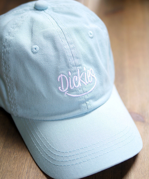 Dickies（ディッキーズ）の「[Dickies ディッキーズ] smile give LOW CAP（キャップ・メンズ・ネイビー/ピンク/ブラック/サックスブルー・FREE）」の4枚目の写真