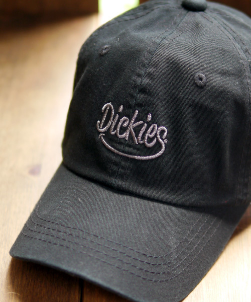 Dickies（ディッキーズ）の「[Dickies ディッキーズ] smile give LOW CAP（キャップ・メンズ・ネイビー/ピンク/ブラック/サックスブルー・FREE）」の2枚目の写真