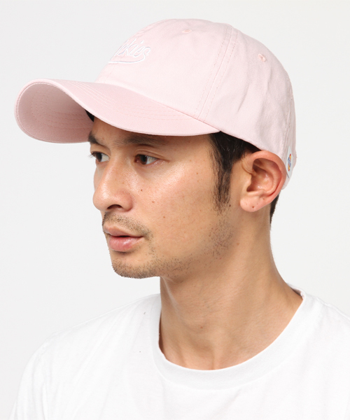 Dickies（ディッキーズ）の「[Dickies ディッキーズ] smile give LOW CAP（キャップ・メンズ・ネイビー/ピンク/ブラック/サックスブルー・FREE）」の13枚目の写真