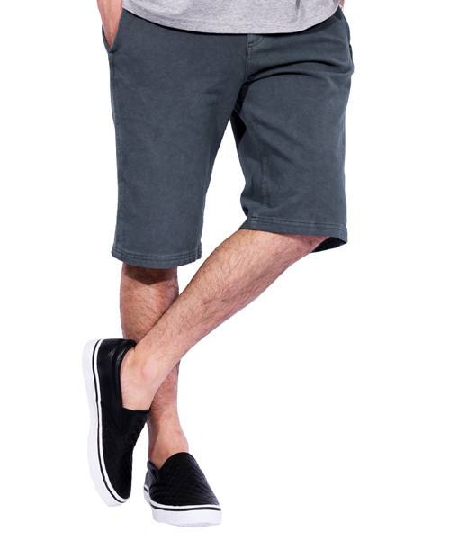 ８(eight)（エイト）の「クライミング ハーフパンツ チノ ショートパンツ （チノパンツ・メンズ・チャコールグレー/ベージュ/ネイビー/カーキ・LARGE/MEDIUM/X-LARGE）」の2枚目の写真