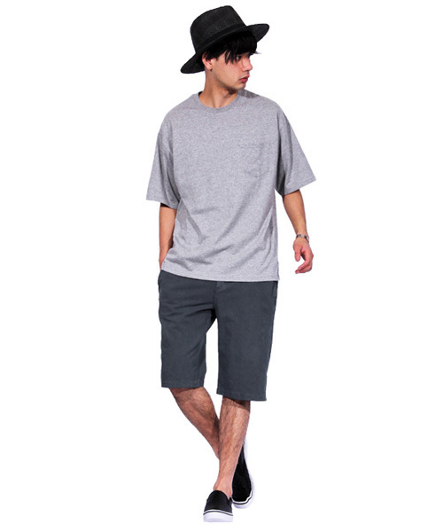 ８(eight)（エイト）の「クライミング ハーフパンツ チノ ショートパンツ （チノパンツ・メンズ・チャコールグレー/ベージュ/ネイビー/カーキ・LARGE/MEDIUM/X-LARGE）」の5枚目の写真