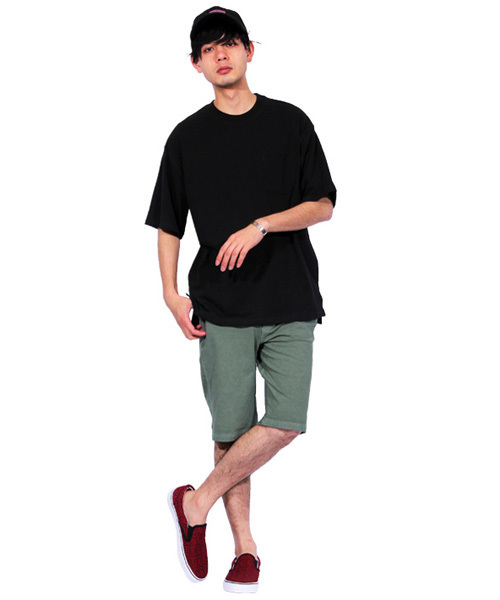 ８(eight)（エイト）の「クライミング ハーフパンツ チノ ショートパンツ （チノパンツ・メンズ・チャコールグレー/ベージュ/ネイビー/カーキ・LARGE/MEDIUM/X-LARGE）」の20枚目の写真