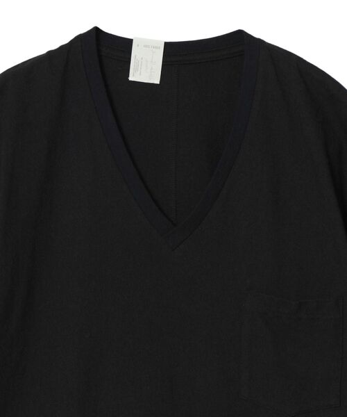 N.HOOLYWOOD UNDER SUMMIT WEAR(N.ハリウッド アンダーサミットウエア)の「V NECK T-SHIRT(Tシャツ/カットソー・メンズ・トップグレー/ネイビー/ホワイト/ブラック・34/36/38/42/44/32/40)」の7枚目の写真