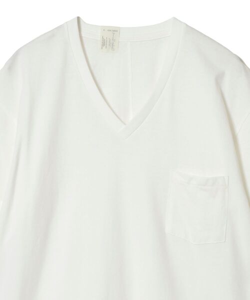 N.HOOLYWOOD UNDER SUMMIT WEAR(N.ハリウッド アンダーサミットウエア)の「V NECK T-SHIRT(Tシャツ/カットソー・メンズ・トップグレー/ネイビー/ホワイト/ブラック・34/36/38/42/44/32/40)」の5枚目の写真