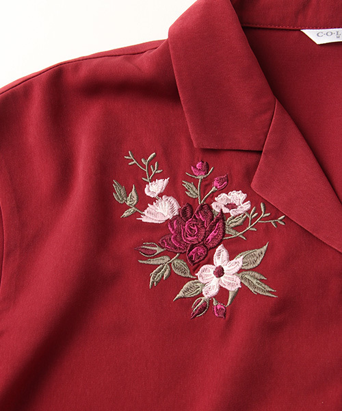 Honeys(ハニーズ)の「刺繍入りブラウス(シャツ/ブラウス・レディース・オフホワイト/レッド/ブラック/ホワイト系その他・L/M)」の5枚目の写真