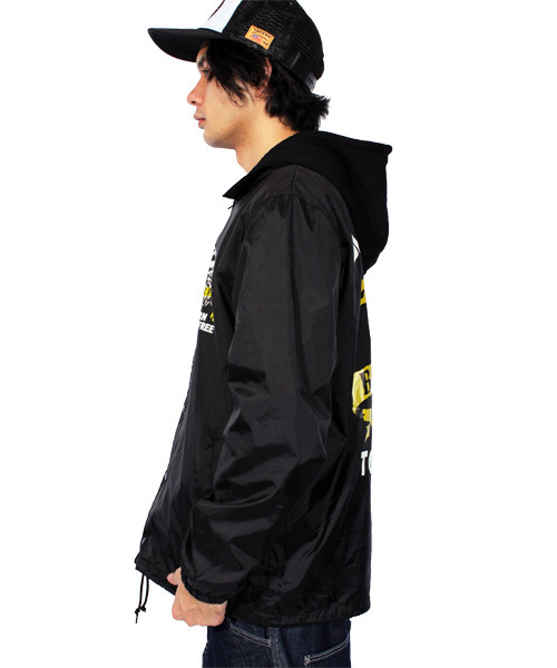 ８(eight)（エイト）の「イーグル コーチジャケット ナイロンジャケット（ナイロンジャケット・メンズ・ブラック/ネイビー/ワイン/カーキ・X-LARGE/LARGE/MEDIUM）」の16枚目の写真