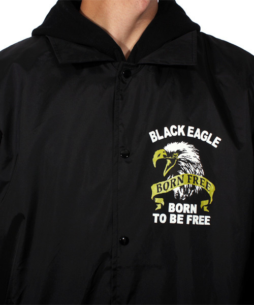 ８(eight)（エイト）の「イーグル コーチジャケット ナイロンジャケット（ナイロンジャケット・メンズ・ブラック/ネイビー/ワイン/カーキ・X-LARGE/LARGE/MEDIUM）」の18枚目の写真