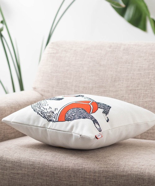 Jubilee（ジュビリー）の「ジムボバート クッションカバー（クッション/クッションカバー・レディース・ブラック/レッド/イエロー/ブルー/アニマル/ピンク/イエロー×グレー/ライトブルー/イエロー系その他/オフホワイト/ダークブルー/ブラック系その他2/スモークピンク/ブラック系その他/ベージュ/ブルー系その他・FREE）」の21枚目の写真