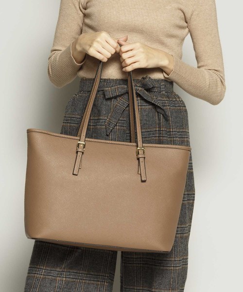 PLAIN CLOTHING(プレーンクロージング)の「ベーシックトートバッグ【PLAIN CLOTHING】(トートバッグ・レディース・ブラック/グレー/ピンク/ブルー/モカ/キャメル/レッド・FREE)」の13枚目の写真