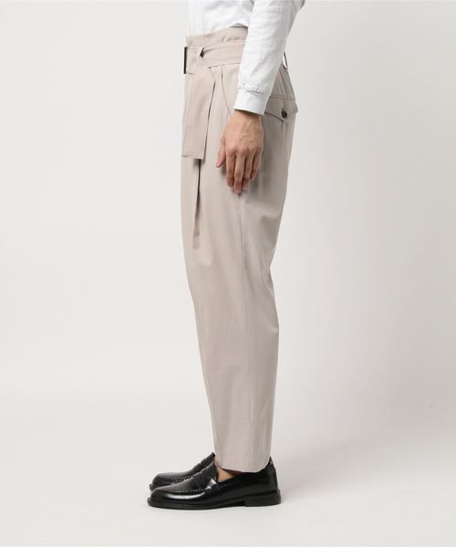 CLANE（クラネ）の「WEST BELT MILITARY PT（その他パンツ・メンズ・ネイビー/カーキ/グレー・2/0/1）」の4枚目の写真