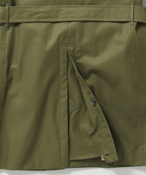 GRENFELL（グレンフェル）の「Grenfell / KENSINGTON （トレンチコート・メンズ・オリーブ/ネイビー・38/34）」の20枚目の写真