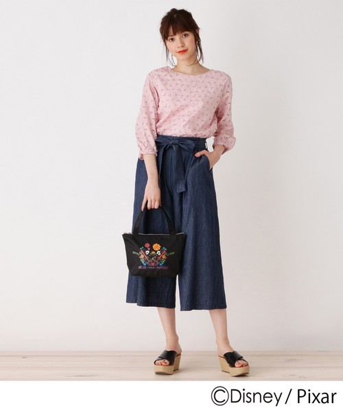 grove(グローブ)の「◆ランチトートバッグ(リメンバー・ミー)(トートバッグ・レディース・ブラック/アイボリー・00)」の9枚目の写真