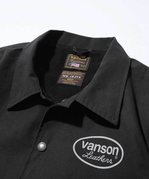 vanson MR. OLIVE　ワンスター　ナイロンジャケット MR.OLIVE（ミスターオリーブ）の「VANSON × MR.OLIVE