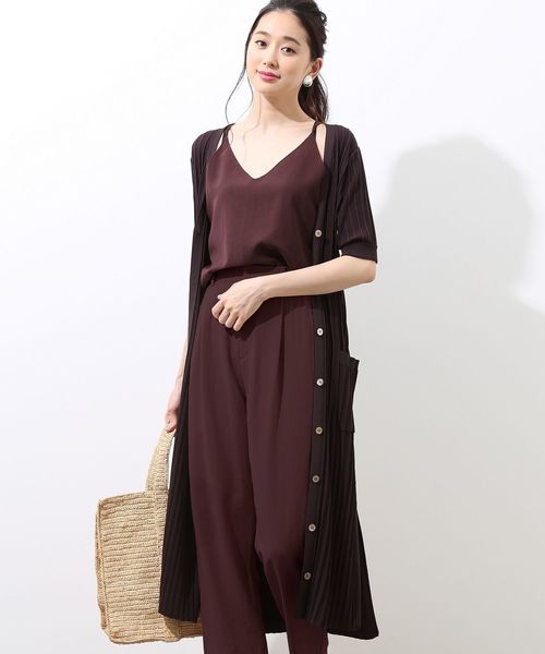 Rope ロペ の 半袖ロングカーディガン カーディガン ボレロ Wear