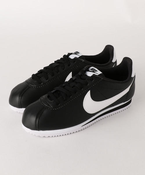 NIKE（ナイキ）の「＜NIKE（ナイキ）＞∴ウィメンズ レザーCORTEZ コルテッツ/スニーカー ◆（スニーカー・レディース・その他1/ブラック/ホワイト・25.5cm/22.5cm/23.5cm/23cm/24cm/24.5cm/25cm）」の10枚目の写真