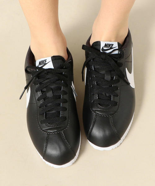 NIKE（ナイキ）の「＜NIKE（ナイキ）＞∴ウィメンズ レザーCORTEZ コルテッツ/スニーカー ◆（スニーカー・レディース・その他1/ブラック/ホワイト・25.5cm/22.5cm/23.5cm/23cm/24cm/24.5cm/25cm）」の9枚目の写真