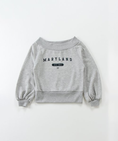 VENCEEXCHANGE（ヴァンスエクスチェンジ）の「裏起毛オフショルプルオーバー（スウェット・レディース・アッシュグレー/ホワイト/ダークグレー/その他28・M/L）」の11枚目の写真