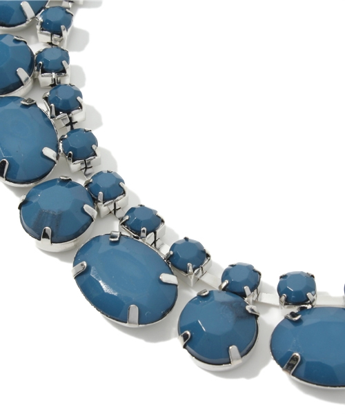 Another Edition(アナザーエディション)の「Adia/K BJ NL(ネックレス・レディース・ライトグレー/ロイヤルブルー・フリー)」の4枚目の写真