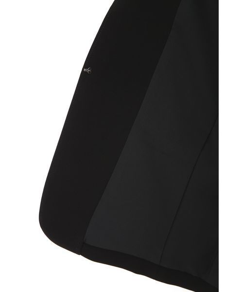 NATURAL BEAUTY BASIC（ナチュラルビューティーベーシック）の「【雑誌掲載】ステファニー カラーレスジャケット（ノーカラージャケット・レディース・ブラック/ベージュ・SMALL/MEDIUM/LARGE）」の4枚目の写真