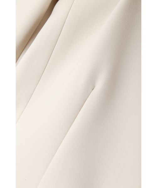 NATURAL BEAUTY BASIC（ナチュラルビューティーベーシック）の「【雑誌掲載】ステファニー カラーレスジャケット（ノーカラージャケット・レディース・ブラック/ベージュ・SMALL/MEDIUM/LARGE）」の10枚目の写真